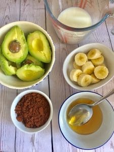 avocado chocolate mousse