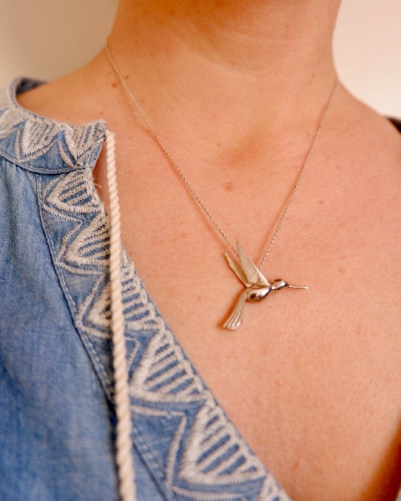 ingle & rhode hummingbird necklace