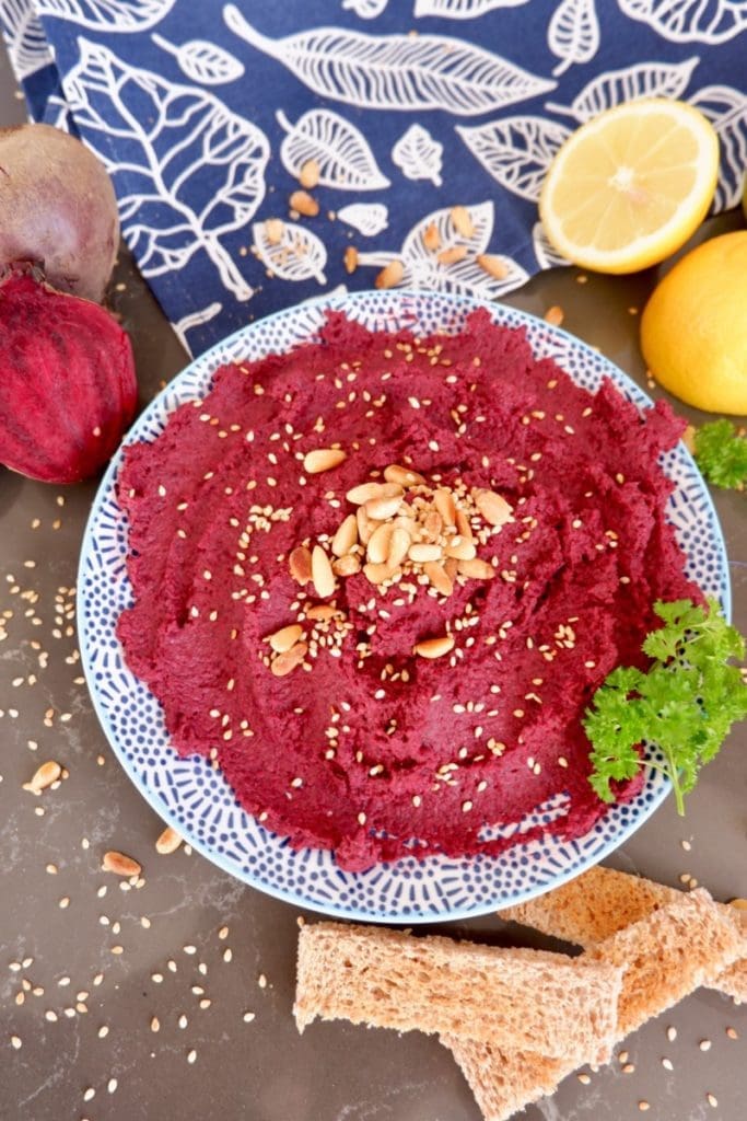 beetroot hummus