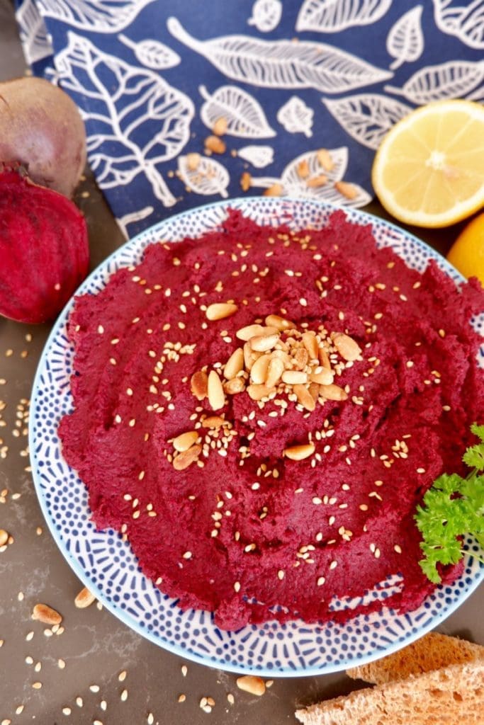 beetroot hummus