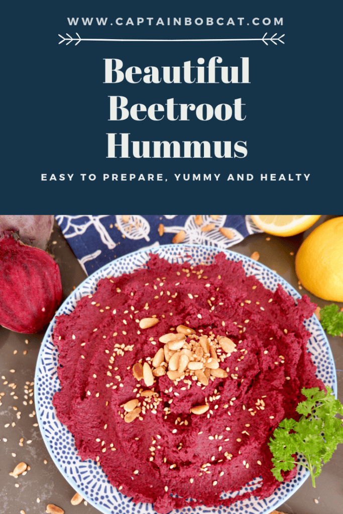 Beautiful Beetroot Hummus Dip