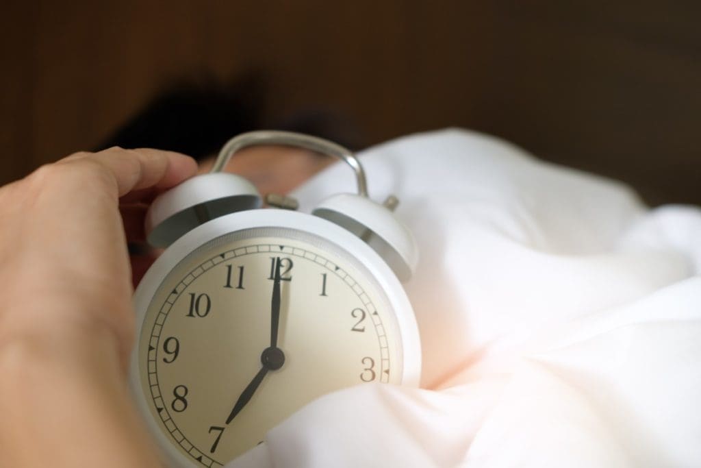 sleep clock bed