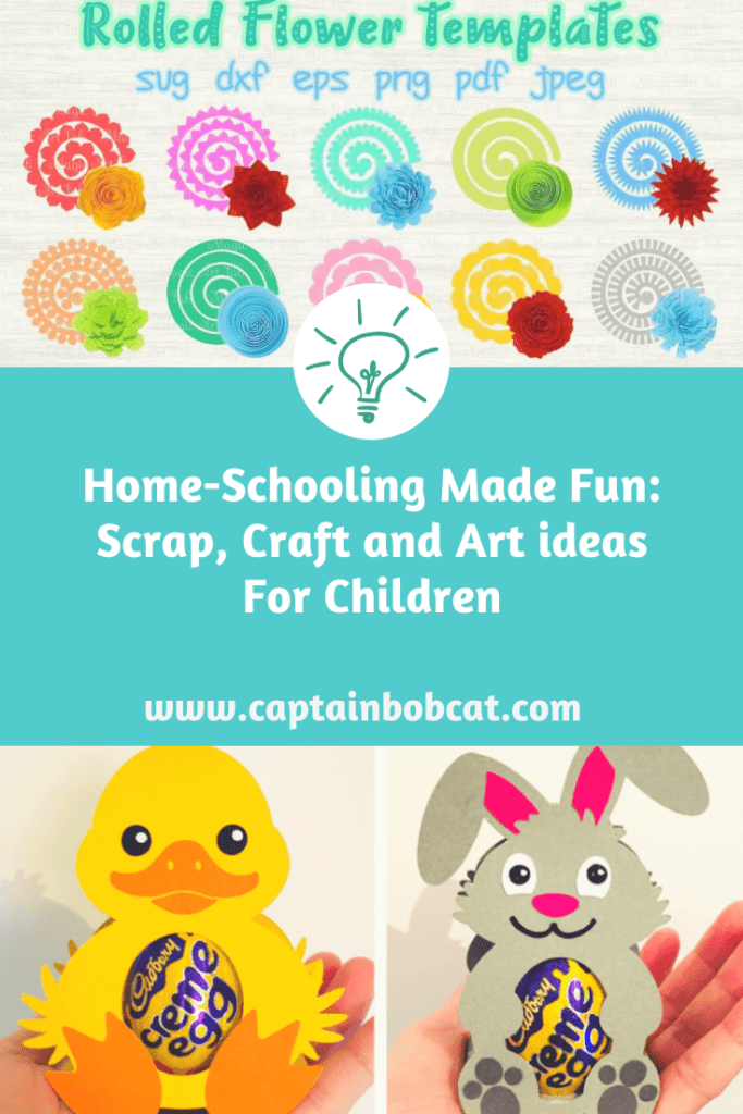Home-Schooling Made Fun: Scrap, Craft and Art ideas For Children