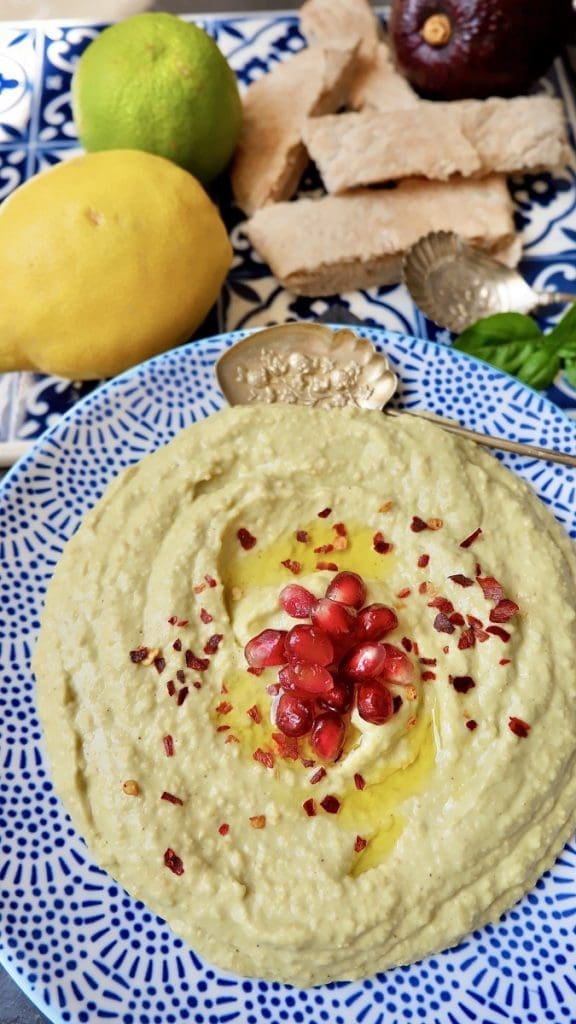 avocado hummus