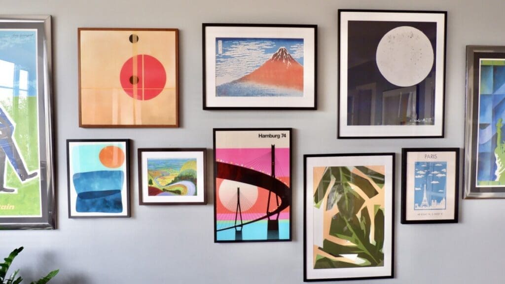 Gallery wall