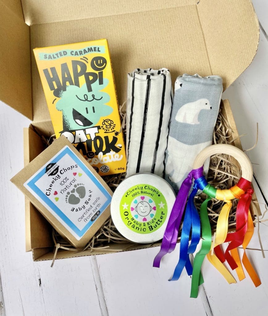 ethical and eco baby gift set