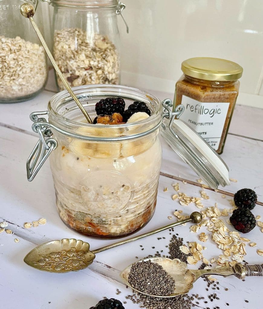 vegan overnight oats recipe