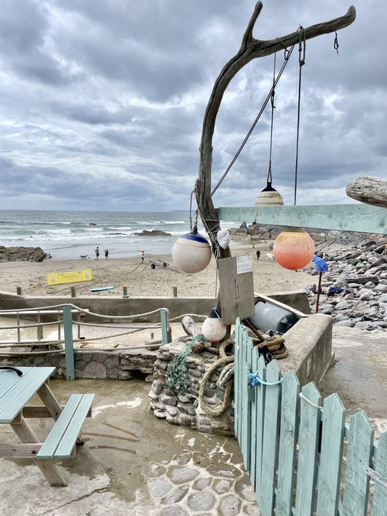 Whitsand bay beach Cornwall