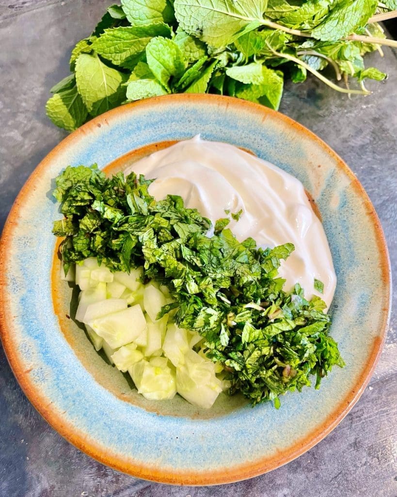 cucumber raita