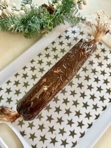 best vegan chocolate salami