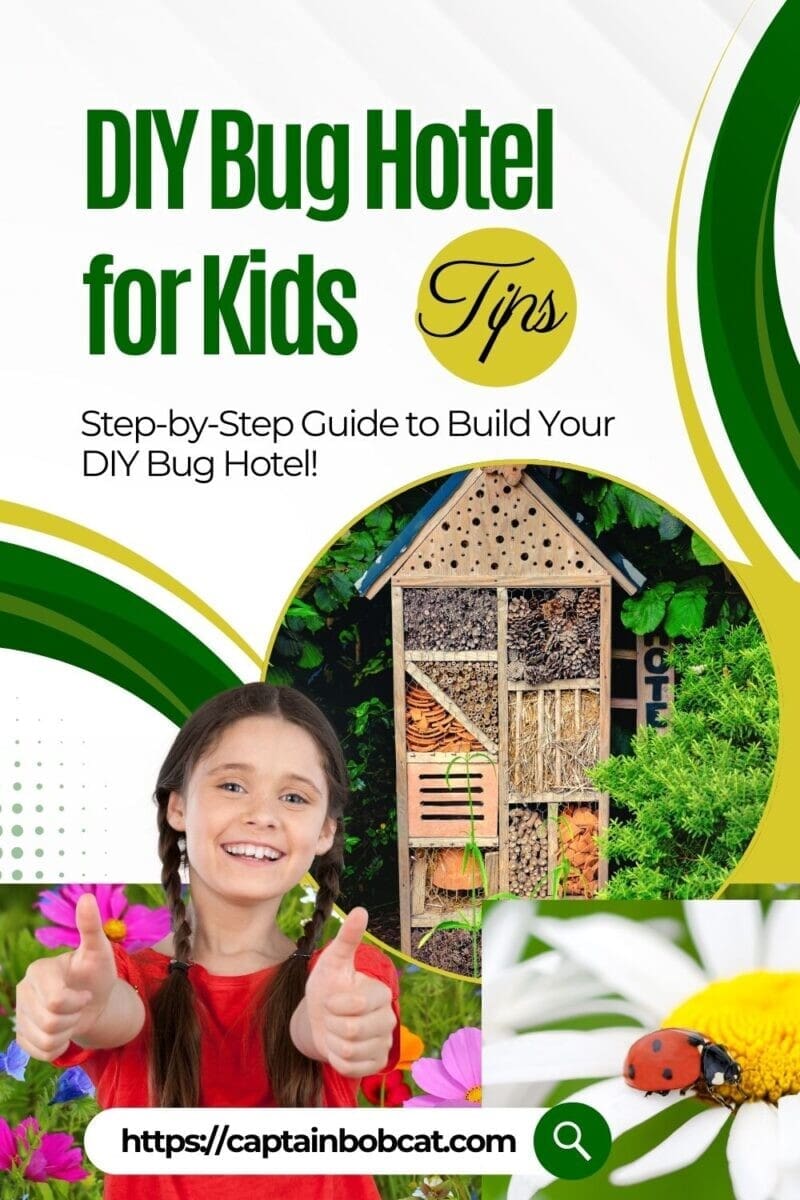 DIY Bug Hotel for Kids - Captain Bobcat