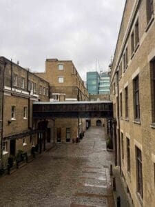 Montcalm Brewery Townhouse hotel yard