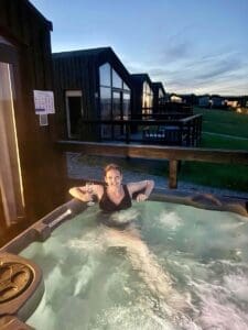 Retallack Resort hot tub with me