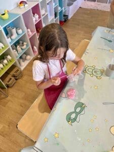 Retallack Resort kids club slime making