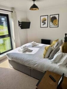 big bedroom Retallack Resort